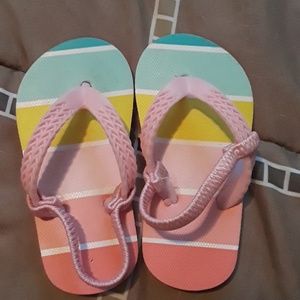 Toddler girl flip flops